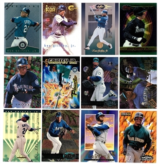 1989-99 Assorted Brands Ken Griffey Jr. Card Collection (325+) 